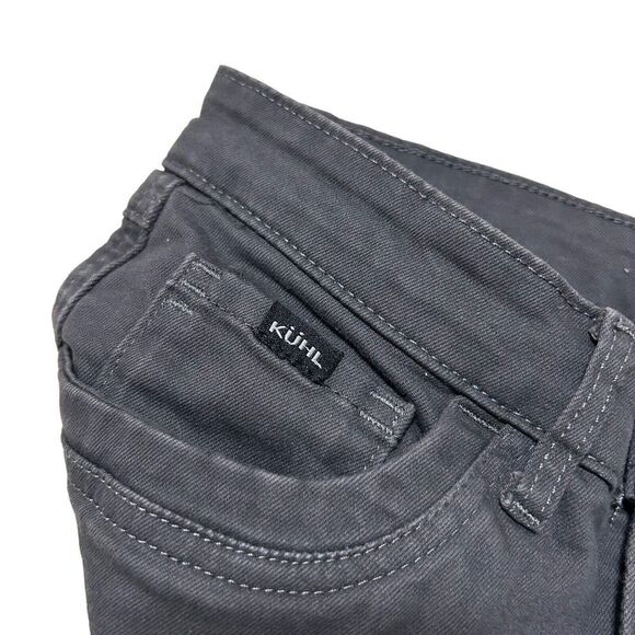 Kuhl Skinny Stretch Flex Pants Jeans Size 6 Reg 27 X 31 gray - Picture 6 of 16